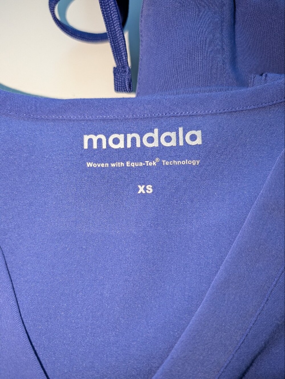 Mandala Scrub Set- Periwinkle - Picture 2 of 3